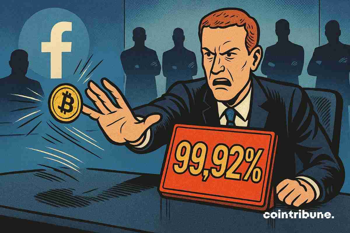 尽管对比特币对公司资产负债表的兴趣越来越大,但元拒绝了